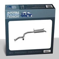 Auspuff Endtopf Rechts für Land Rover Range Rover II