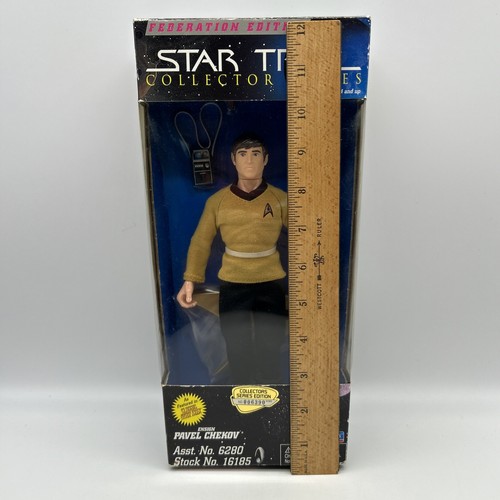 Figura de acción Playmates Star Trek Collector Series Ensign Pavel Chekov 1997 - Imagen 10 de 11