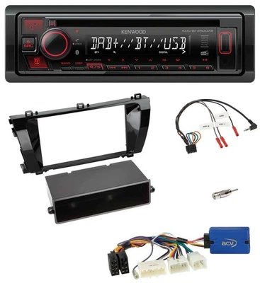 Kenwood Lenkrad CD USB Bluetooth DAB Autoradio für Toyota Corolla E170 2014-2017 - Bild 1 von 4