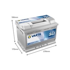 Varta BLUE Dynamic E11 12V 74Ah 680A/EN  574 012 068 3132 car battery
