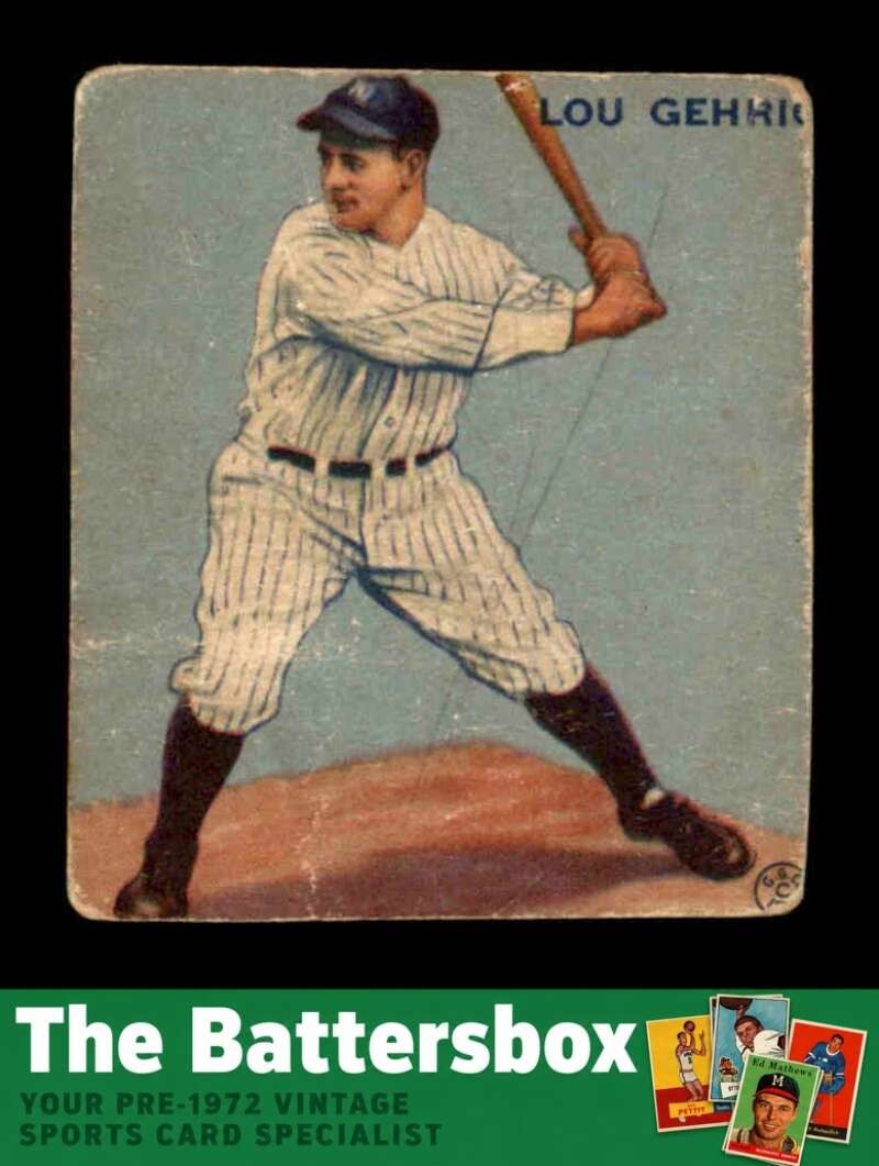 1933 Goudey #92 Lou Gehrig   A X3767395