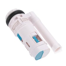 Toilet Flush Valves 2 Inch Toilet Replacement Parts 240mm Height, White