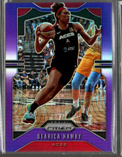 2020 Panini Prizm WNBA Prizms Purple #54 Dearica Hamby /125