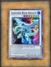 Yugioh Shooting Riser Dragon DANE-ENSE3 Super Rare Limited Edition LP