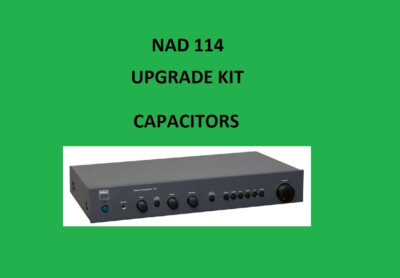 Kit De Réparation Condensateurs Pour Ampli Stéréo NAD C372 – Neuf