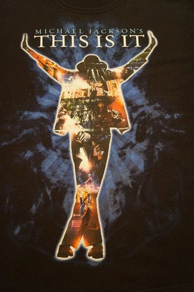 MICHAEL JACKSON This Is It 2009 Size LARGE