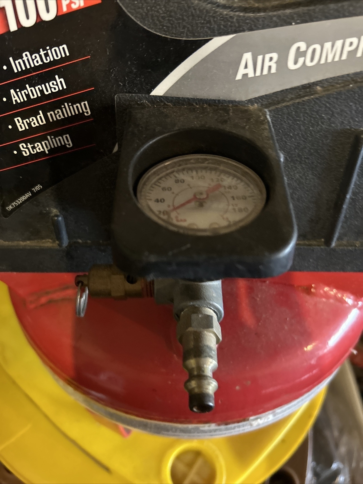 Husky 100 PSI Pancake Air Compressor Works 45564630430 eBay