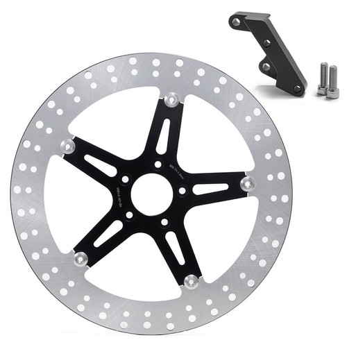 Floating 15" Big Brake Front Rotor Bracket For Harley Softail FatBoy FLSTF 00-14 - Bild 1 von 7