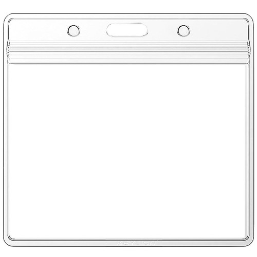 10 PCS Clear 4x3" Badge Sleeve Holder for Vaccination Record Card - Picture 2 of 6
