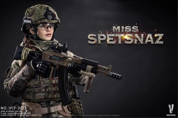 VERYCOOL Russian Special Combat Women MISS SPETSNAZ 1/6 Figure VCF