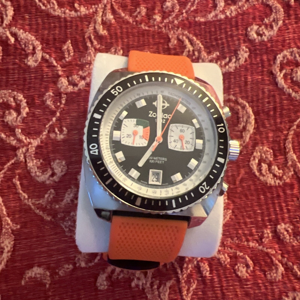 ZODIAC SEADRAGON EDTION 44MM SWISS MADE Black Ceramic EXTRA NICE