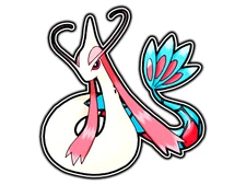 Milotic Waterproof Vinyl Sticker Decal Die-Cut 