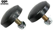 Bump Stop Button Style Pair C Notch Lowered Universal Chevy 19-1316-BL