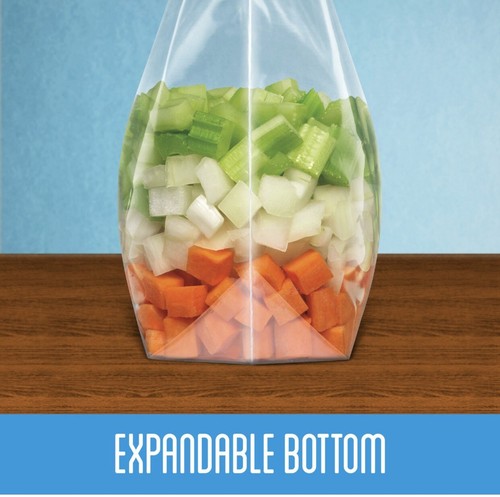 Ziploc * Schieber Gefrierschrank Gallone & Quart Beutel m. Power Shield Technologie (104 ct.) - Bild 11 von 12