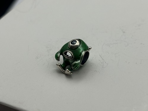 Charm Pandora originale argento 925 Disney Pixar mostro Mike Wazowski 792754C01 - Foto 2 di 6