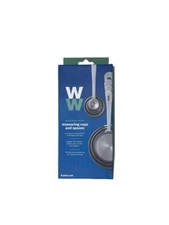Weight Watchers Stainless Steel Portion Control Measuring Cups, Spoons 8 Pc Set