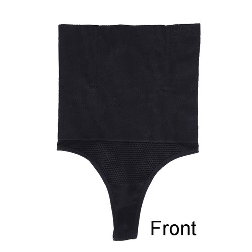 Women Boned High-Waist Trainer Tummy Control Body Shaper Thong Panty Shapewear - Picture 6 of 27