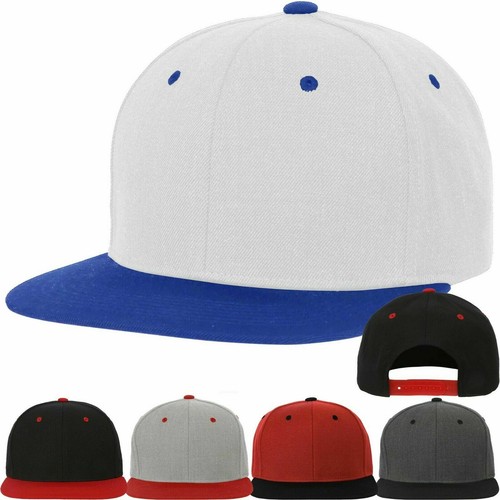 Classic Snapback Baseball Cap Plain 