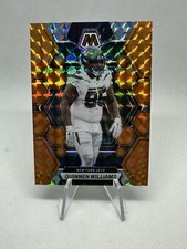 2023 Panini Mosaic Quinnen Williams #77 Orange Mosaic Prizm /199 New YorkJets