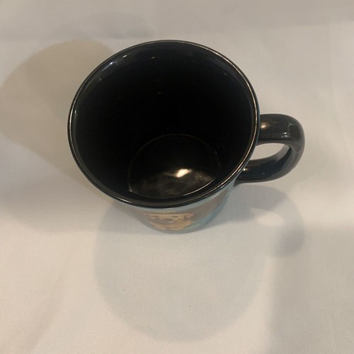 Keith Kimberlin Encore Group Yellow Lab Puppy Dog Blue Animal Bubbles Cup Mug - Picture 2 of 7