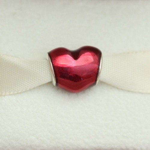 New Authentic Pandora In My Heart Bead 791814EN62 Valentines Day Wife Love