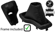 SCHWARZ NAHT LEDER AUTOMATISCH SCHALTSACK+KUNSTSTOFFRAHME F?R HYUNDAI I40 12-19