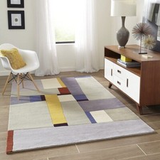 New Hand Tufted Nz Wool Hand Tufted Contemporary Area Rug