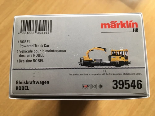 MS-TOYS ! MÄRKLIN H0 Gleiskraftwagen ROBEL 39546