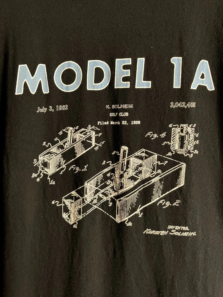 Camisa de golf Ping para hombre XL negra pulóver manga corta cuello redondo putter club Foto 3 de 4