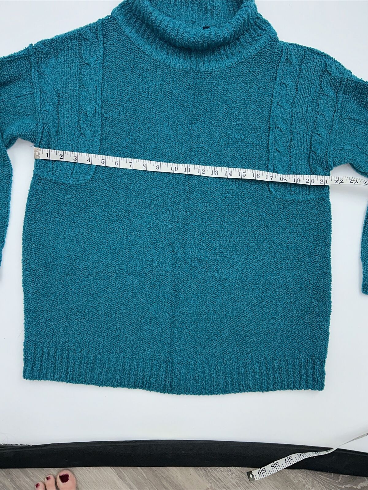 Vintage Bonnie Lee Division Of Leroy Teal Sweater… - image 11