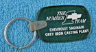 Vintage Chevrolet Number 1 Team Keychain Original Oem Gm Genuine Accessory