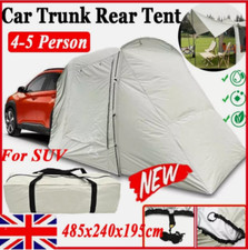 Car Rear Tent Outdoor Camping Accessory Large Canopy Car boot Sun Shade 4.85m UK