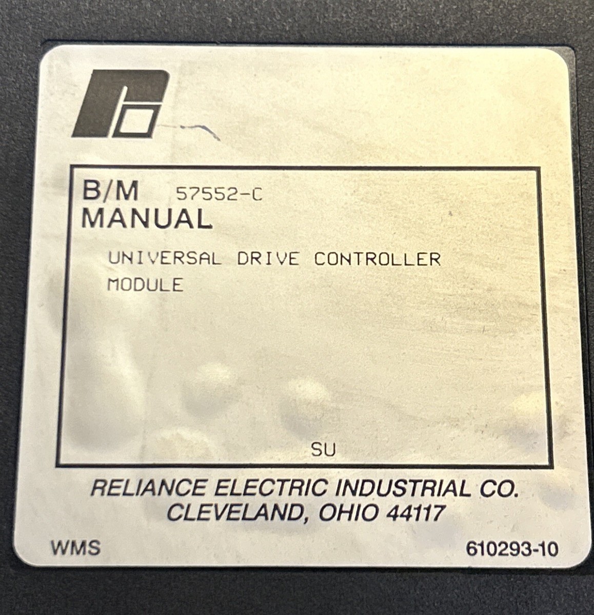 ｍ RELIANCE,57552-C,UNIVERSAL DRIVE CONTROLLER MODULE | eBay