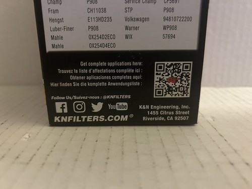 K&N Oil Filter Insert HP-7032 - Outstanding Durability and Long Life Performance - Picture 5 of 14