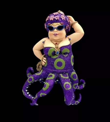 Dezember Diamanten Frau Oktopus "Miss Fran" Weihnachtsschmuck - Bild 6 von 8