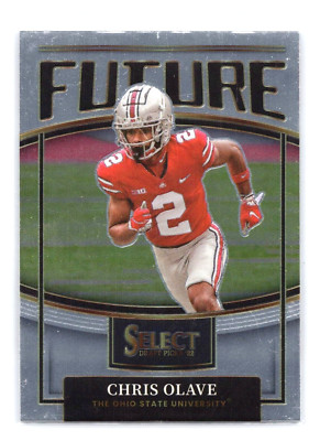 2022 Panini Select Future #F-CO Chris Olave New Orleans Saints