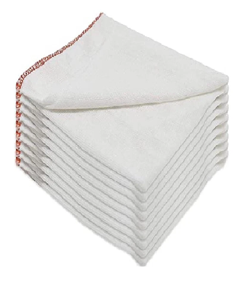 NAUSHA Jumbo Dish Cloths 50 x 40cm Bulk Pack Ideal for Cleaning & Multi Purpose Cloths