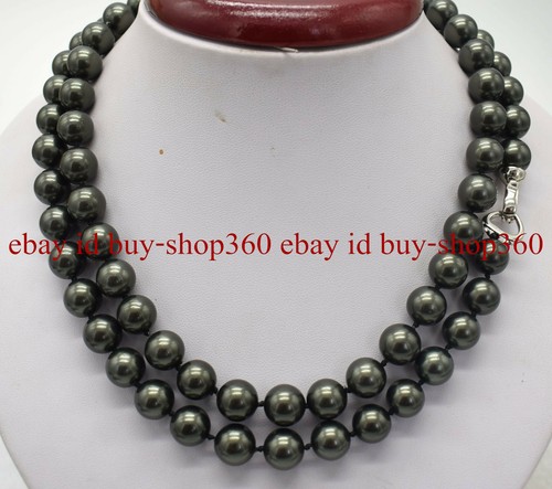 36 Inch Long Natural 8/10/12mm Black 