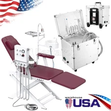 Portatile Dental unidad móvil de entrega de succión compresor de aire /Silla