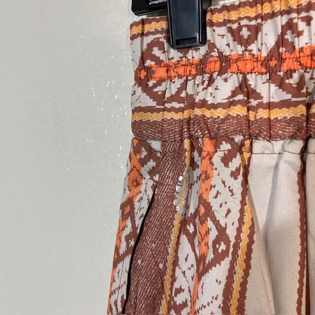 free-people-movement visionary printed elastic waist geo pants