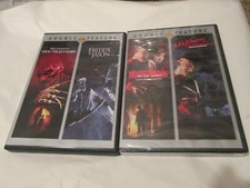 Wes Craven A NEW Nightmare Elm Street Freddy VS Jason Double Features DVDs