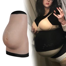 Anzi Silicone Fake Pregnant  Fake Belly  Belly Bump Silicone Pros thetics Tummy