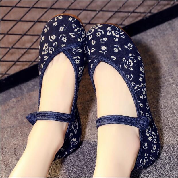 Women's Vintage Embroidery Wedge Shoes – Strappy Rubber Sole, Casual & Party Ready - View #7