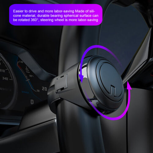 Obrotowa kierownica Spinner Gałka 360° Obrotowy uchwyt Ball Shaped Booster - Zdjęcie 1 z 10