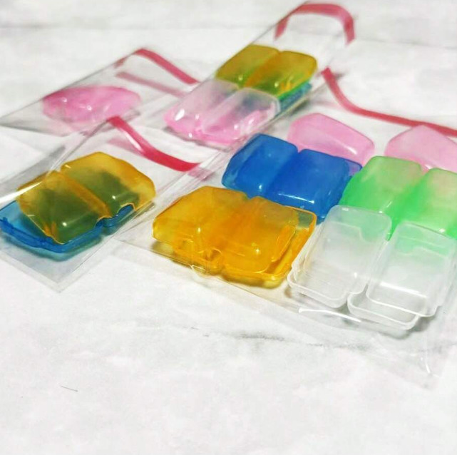 5pcs Transparent Toothbrush Head Covers - Travel Dustproof Protective Caps-NEW