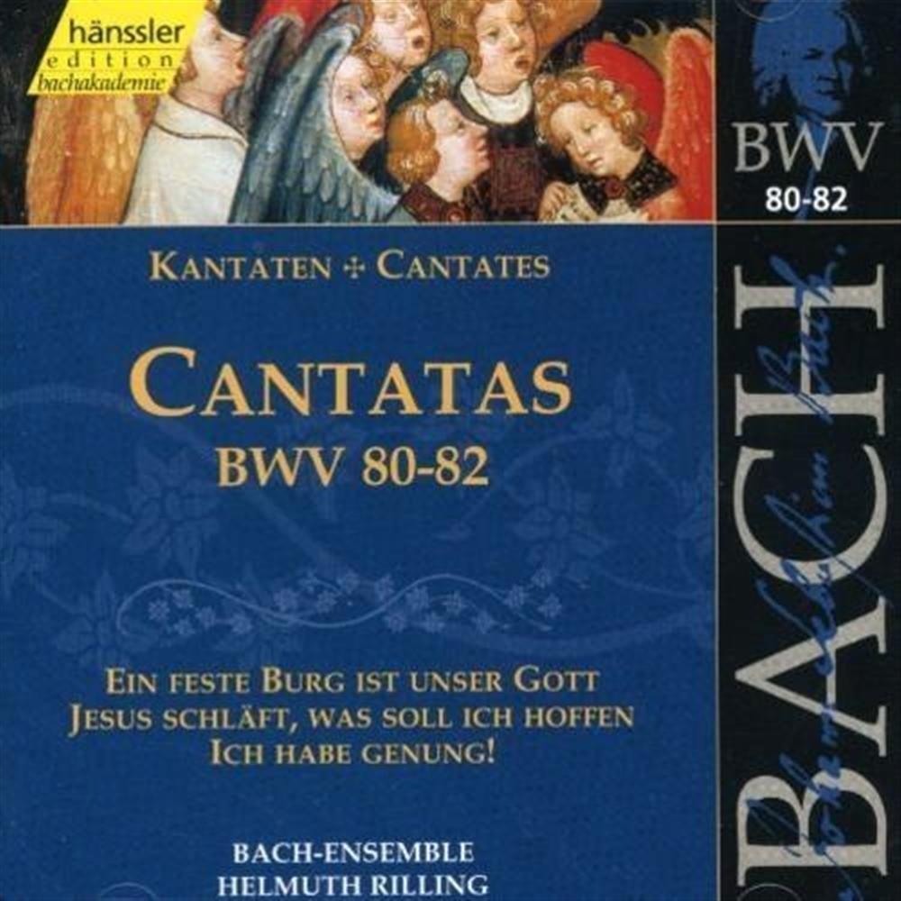 Sacred Cantatas Bwv 80-82 - Johann Sebastian Bach (Audio Cd)