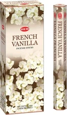 Hem French Vanilla Incense, 120 Sticks Box