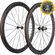 Superteam Carbon Wheels 50mm Road Bike Carbon Wheelset 3k Matte Basalt 700C Bike