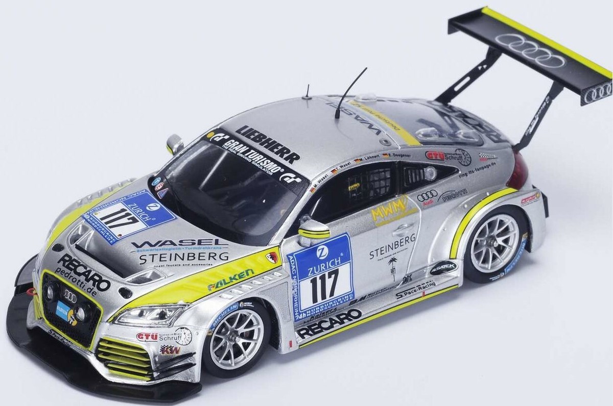 1:43 Audi TT RS n.117 24H NURBURGRING 2015 1/43 • SPARK 1:43 Audi TT RS n.117 24H NURBURGRING 2015 1/43 • SPARK