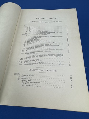 1930 überarbeitete Statuten von MAINE ~ Wow! 2242 Pgs! 3,75" dick, Forschung, Referenz - Bild 6 von 24